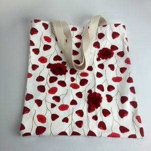 Un ravissant tote bag Coquelicots
