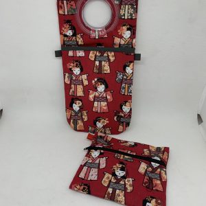 Une pochette astucieuse pour téléphone et chargeur/écouteurs